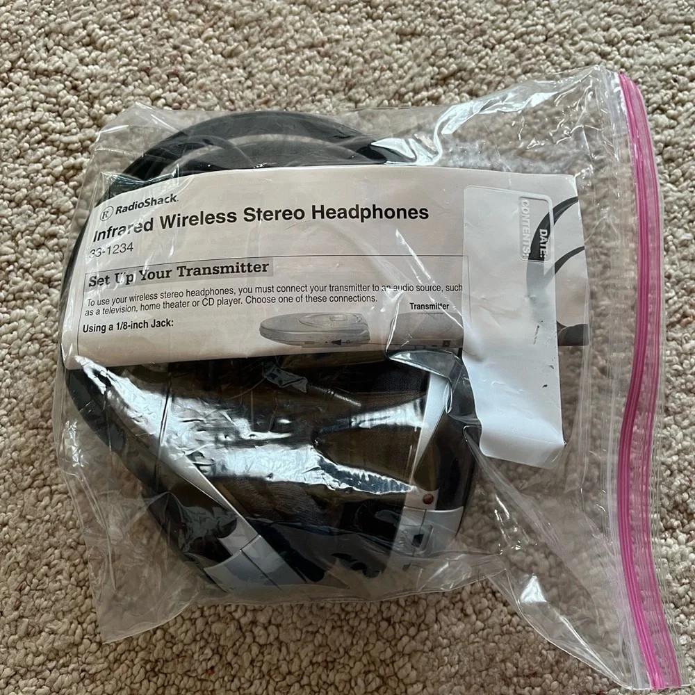 Infrared Wireless Stereo Headphones